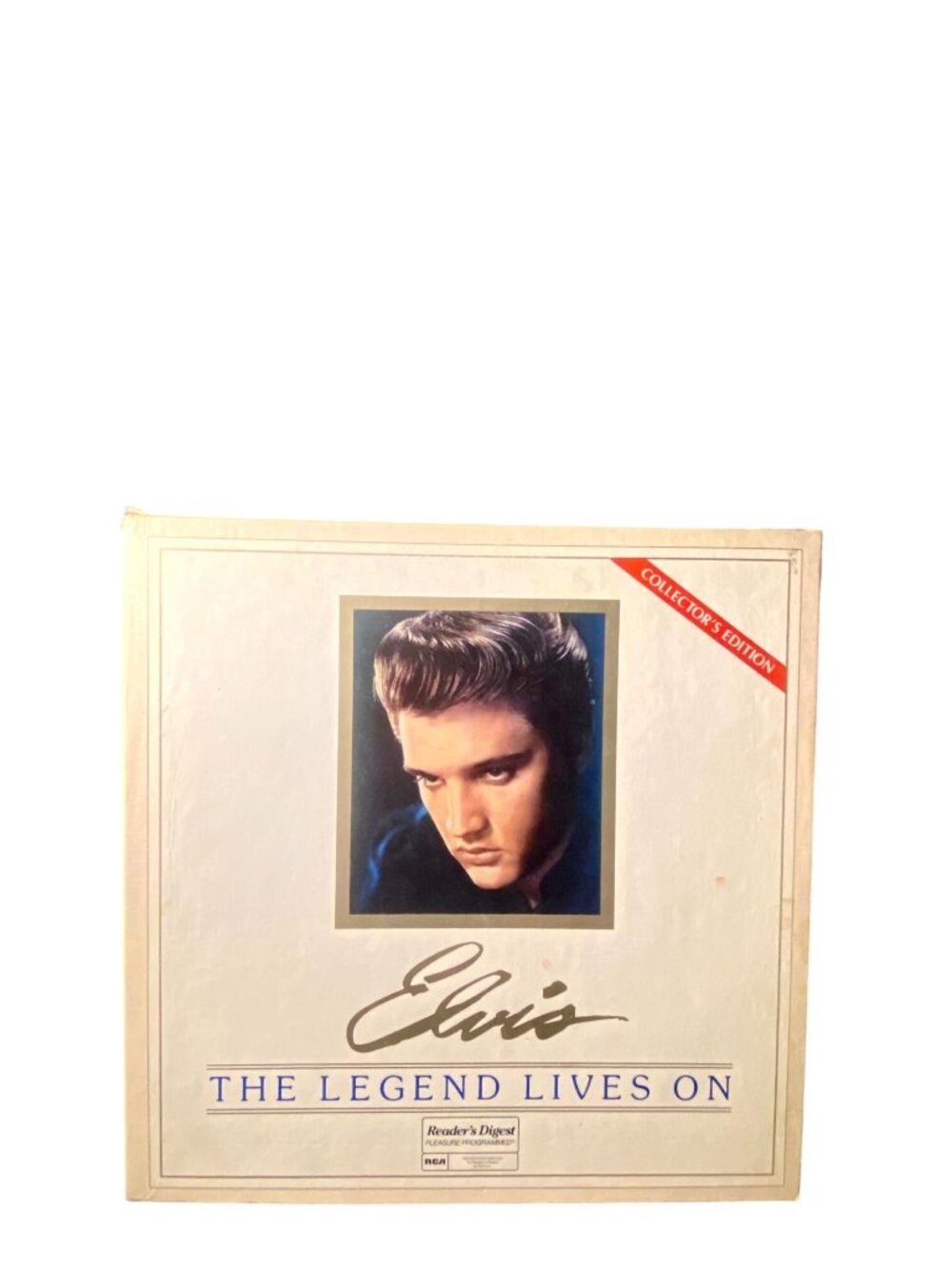 Elvis The Legend Lives On Collectors Edition Vinyl Box Set Readers Digest RCA